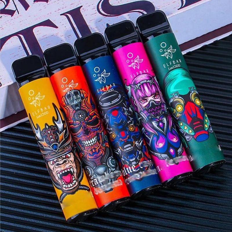 Compare with similar Items 1500 Puffs Elf Bar Lux Electronic Cigarettes 850mAh 4.8 ml Disposable Pre-Filled Vape Pen POD vaping Starter Kit