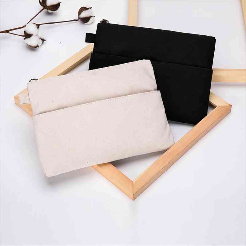 

canvas womens clutch korean cosmetic bag storage simple medium harajuku