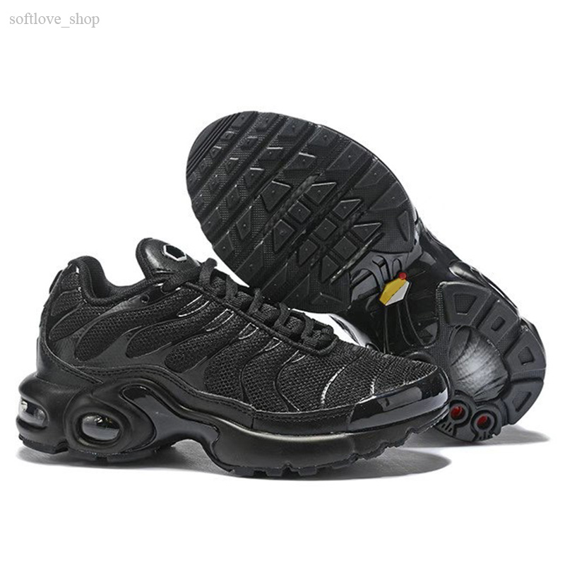 

2021 Kids Top Quality Classic Children's Shoes TN Boys and Girls Sports Toddler Sneakers Trainers Jogging Size Eur 28-35, Color 1