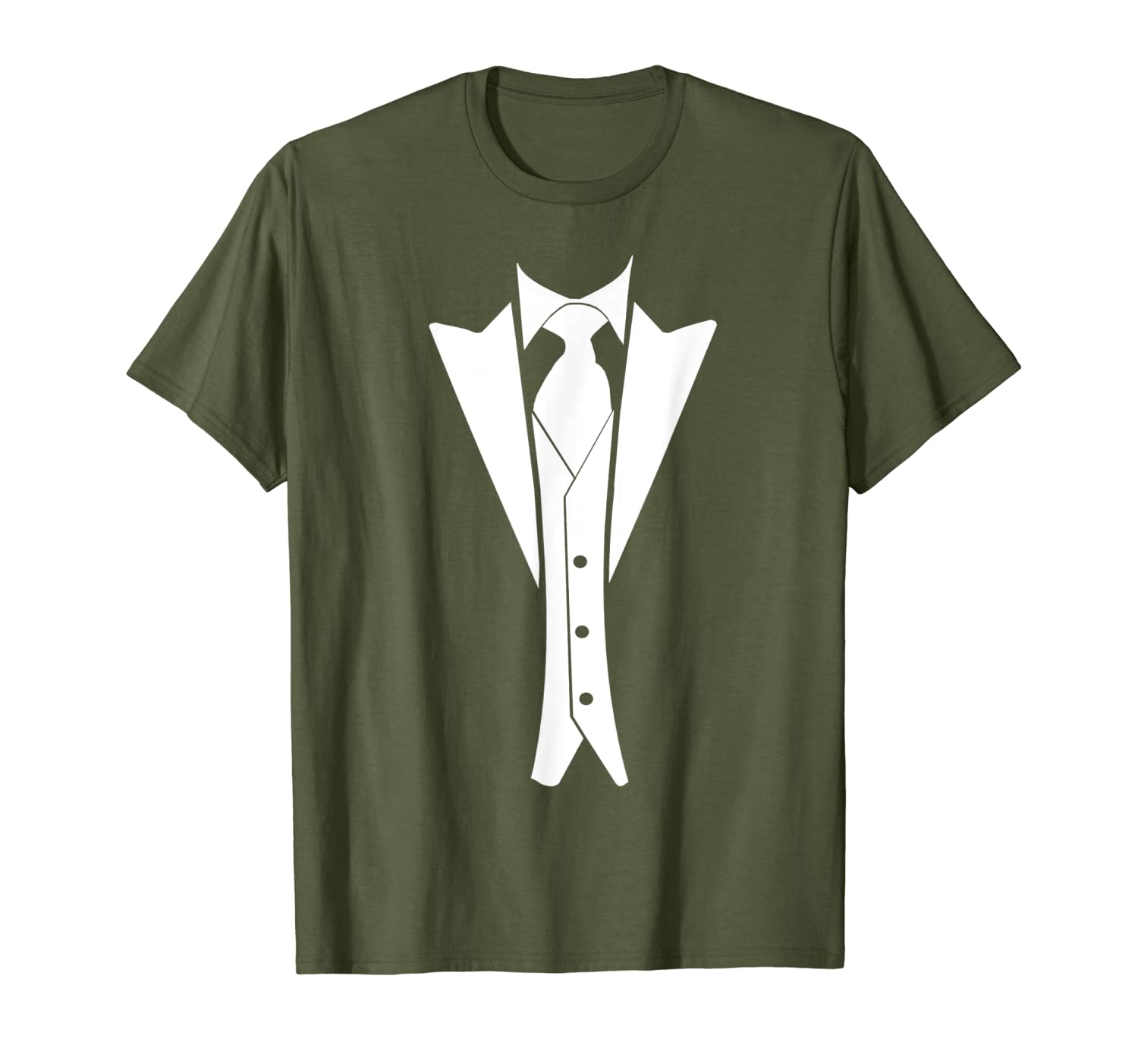 Ringmaster Suit Tie Wedding Tuxedo Prom Circus Carnival T-Shirt-image-703600239