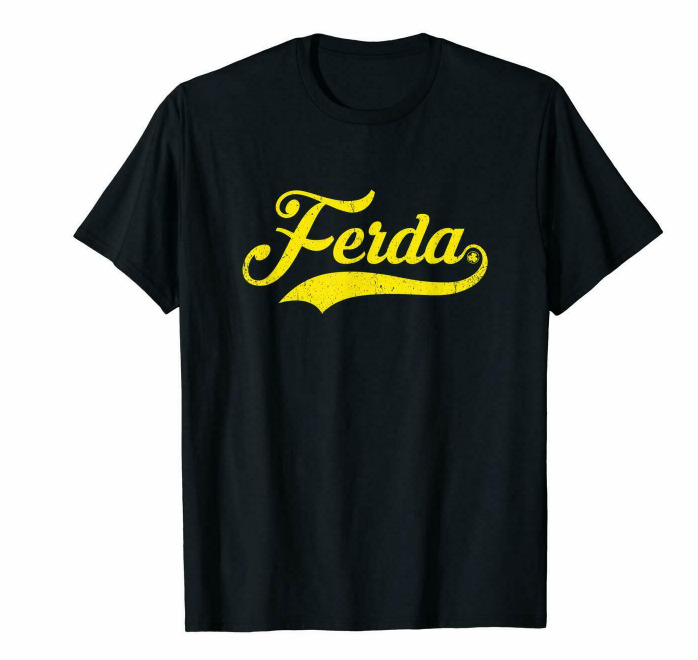 

R1 Letterkenny Ferda This Is For Super Fans Funny Black T-shirt S-6XL, White;black