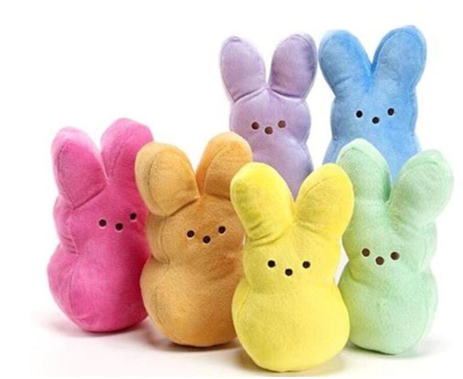 

38cm PEEPS easter bunny plush toys children boys and girls gifts
