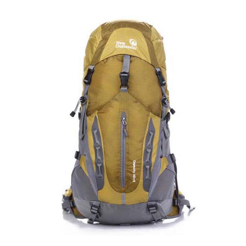 

Backpack 2021 Outdoor Water Repellent Nylon Men's Travel Bag Mountaineering 45L