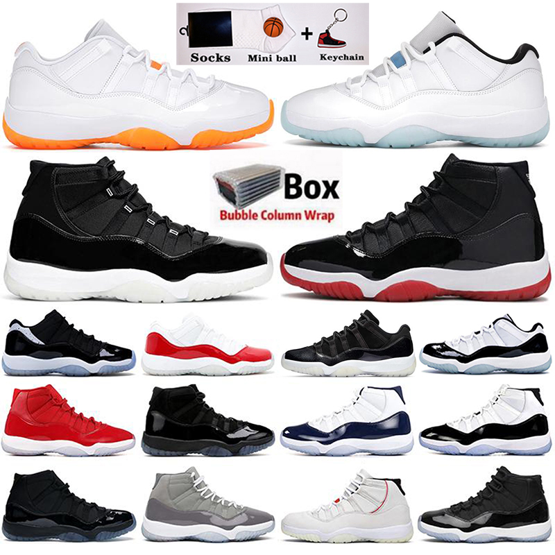 

11s Basketball Shoes Jumpman 11 men women 72-10 Citrus 25th Anniversary Hight Cut Cap and Gown Bred Concord Legend Blue Olive mens Sports Trainers Sneakers Size US5.5-13, 30.win like 96