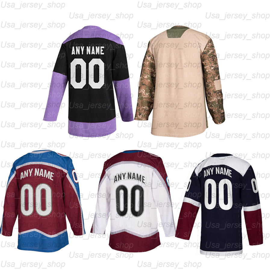 

Nathan MacKinnon Colorado Jersey Gabriel Landeskog Nikita Zadorov Matt Calvert Philipp Grubauer Custom Women Youth Hockey Jerseys, Men/navy