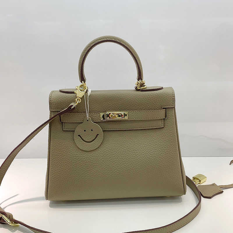 

CLASSIC FLOWER H Designer Handbag KELYs bag women's 2021 new fashion high quality leather litchi h second generation Mini Handbag Zlh XYM