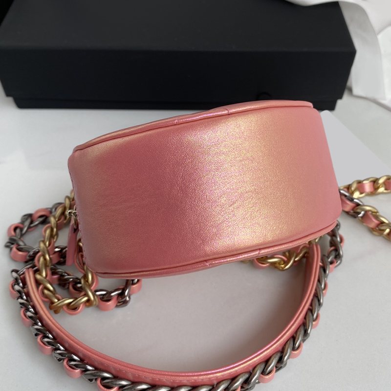 

2021 The new series Limited style magic bead light color AP0945 Imported calfskin with invincible hand feel Absolutely too fairy gracefu bag