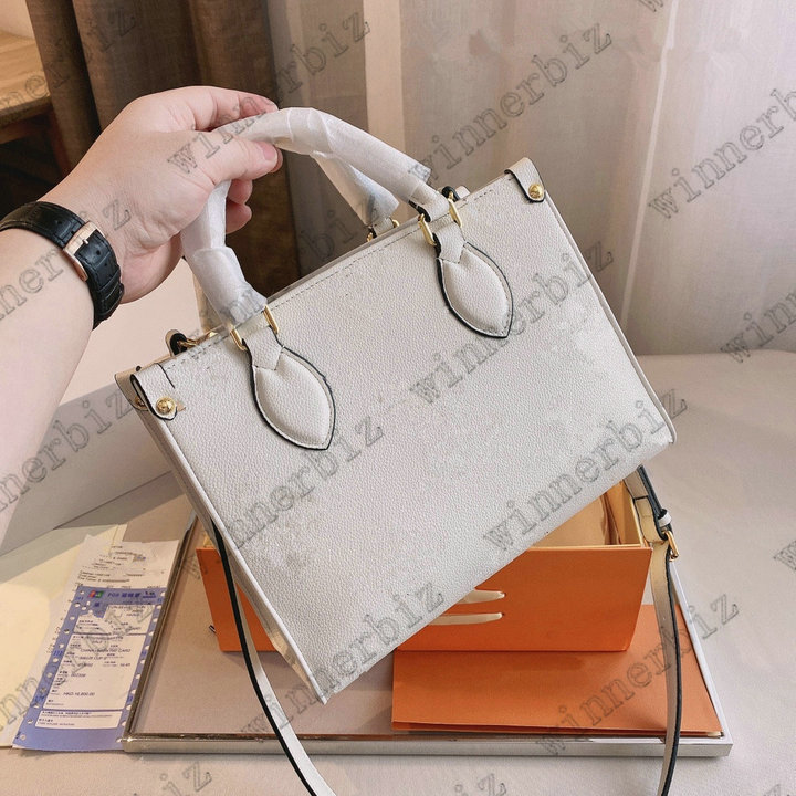 

Onthego Mini Totes Women Luxurys Designers Bag Small Handbags M45659 Ladies Tote Shopping Bags Handbag Classic Letter Flower Purse On The Go