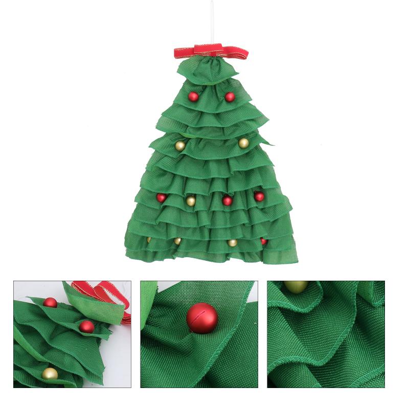 

Christmas Decorations 1pc Creative Tree Pendant Home Hanging Ornament Door Pendants