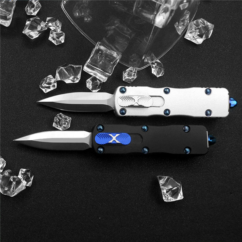 

US Italy Style 5.7 Inch Mini Combat Slaughtering Dragon Automatic Knife Outdoor Hunting Camping Self Defense Survival Auto Knives UT85 UT88