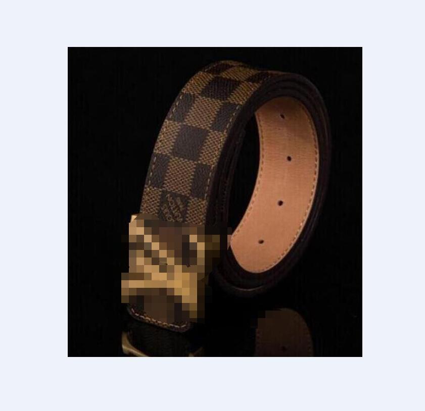

LVLOUISVITTON BagYSLVUTTON Fashion Big buckle genuine leather belt men women high quality mens bags belt A754