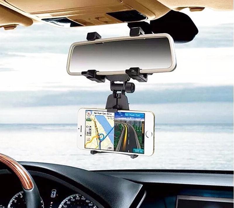 

Cell Phone Mounts & Holders Adjustable Rotary GPS Mobile Car Auto Rearview Mirror Mount Stands For Galaxy J7 Pro/J7 Max,Elephone S7/S7 MINI/