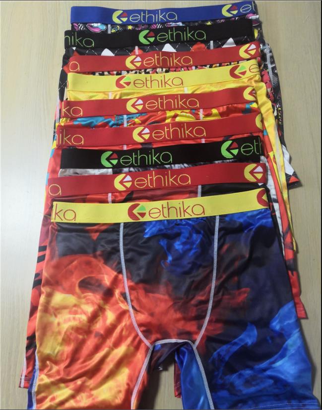 22 High quality Ethika men's underpants Boxer Shorts comfortable cotton sexy men's underwear Boxer Shorts Boxer Shorts-image-741922557