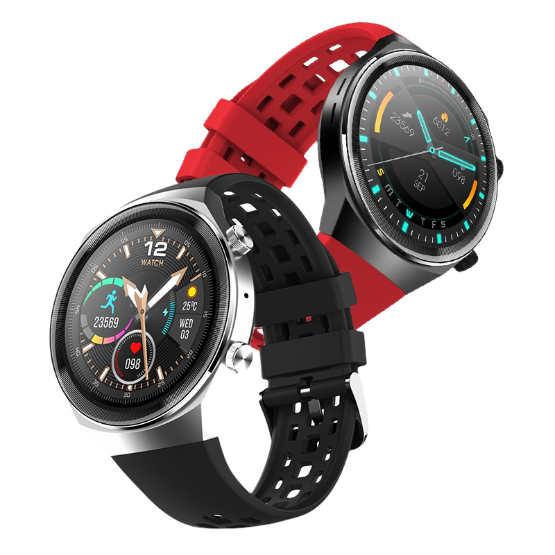 

NEW Smart Watch Bluetooth Call IP67 Waterproof Smartwatch Men Women Heart Rate Monitor For Android Xiaomi Apple, Black