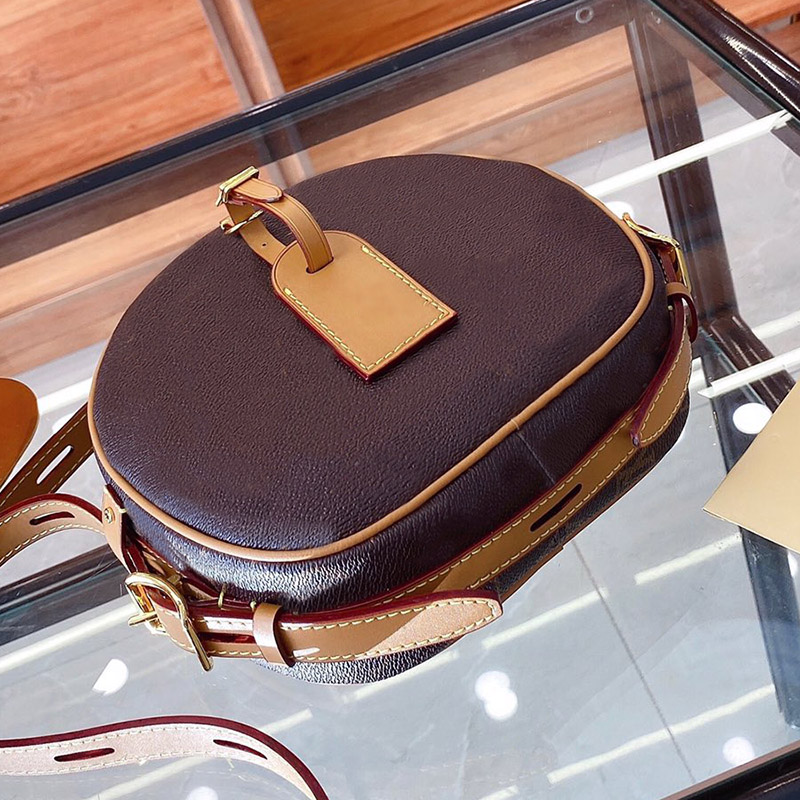 

Luxury Designer Crossbody Circular Shoulder Bag Fashion Handbags Women Cross Body Bags High Quality Leather Artwork Handbag Purse Wallet