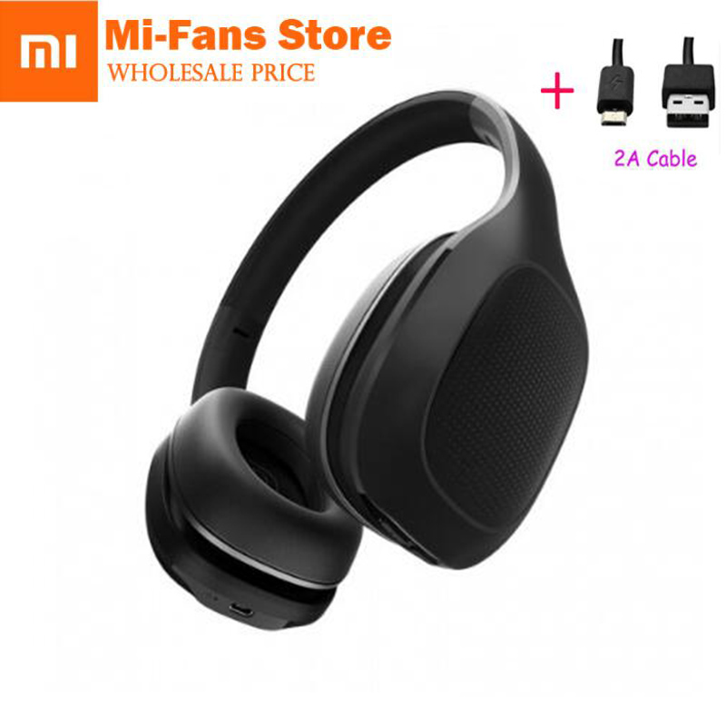 

New Xiaomi Mi Bluetooth-compatible Wireless Headphones 4.1 Version Earphone aptX 40mm Dynamic PU Headset For Phone