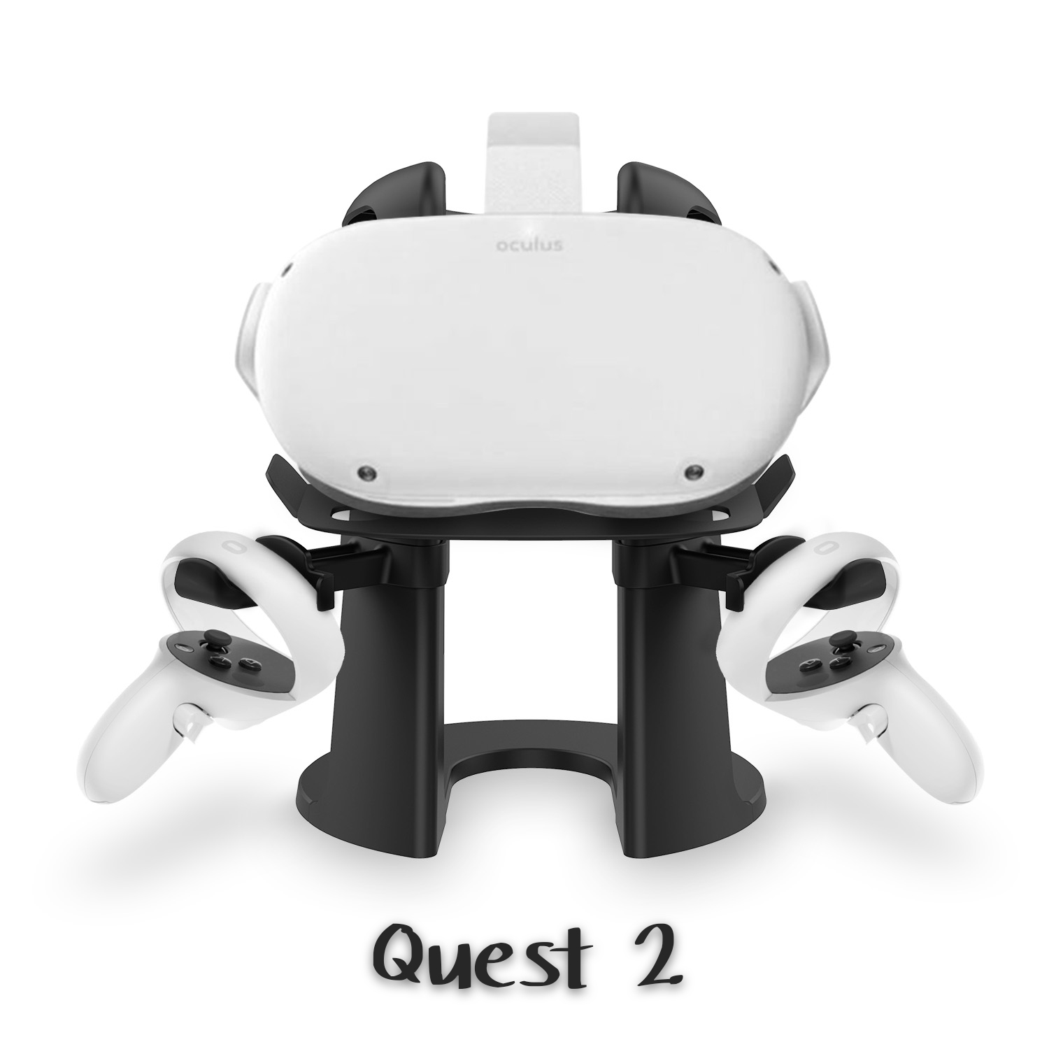 

Oculus Quest 2 Stand Compatible VR Headset Stand for Oculus Quest/Rift S/HTC Vive/Valve Index VR Holder2986