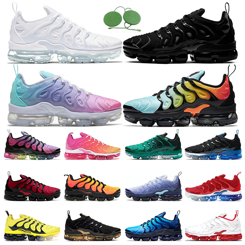 

air vapormax plus tn men women running shoes Lemon Lime Photo Blue Light Menta Pastel Detailed Sunet Hyper Violet Pink Sea Be True trainers sports sneakers, #26 pink blast 36-40