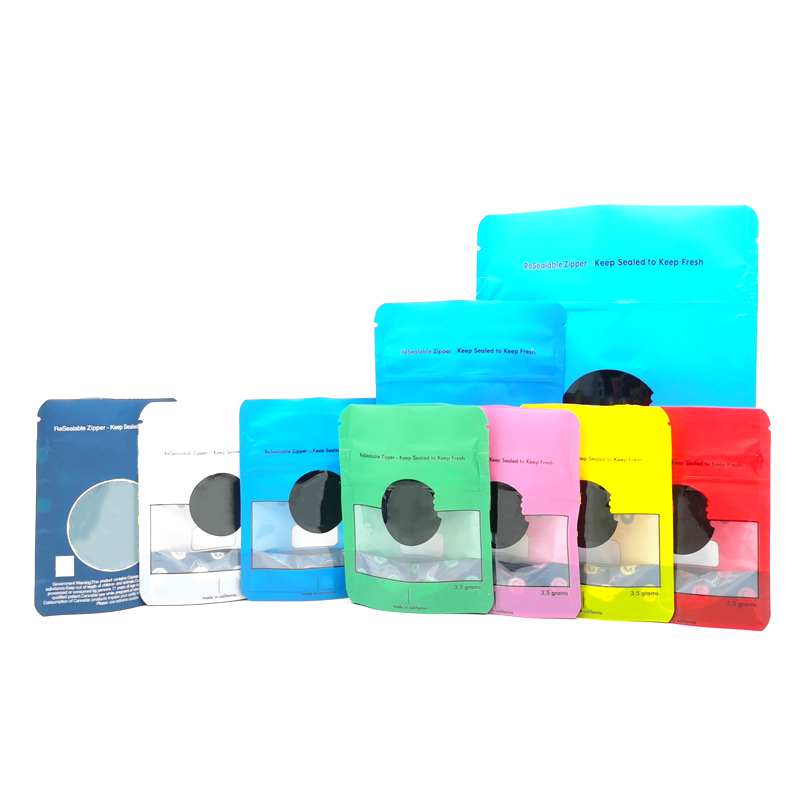 

Newest variety of color original "C" bag california SF 1/8 3.5g 7g 28g childproof resealable zipper mylar bags 420 packaging