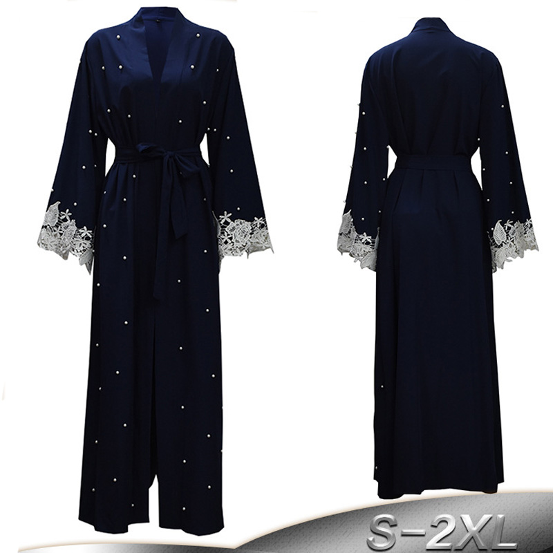 

Robe Musulman De Mode Abaya Dubai Kaftan Kimono Cardigan Muslim Hijab Dress Abayas For Women Turkey Islam Plus Size Clothing