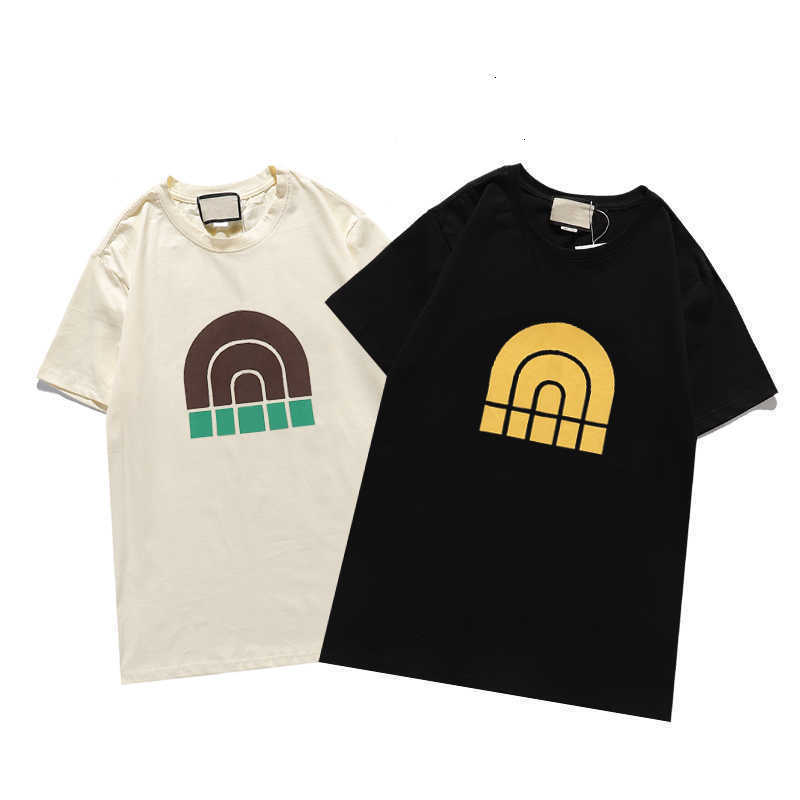 

Fashion Casual T Shirts Summer Man Woman T Shirt Print Clothing Street Wear Crew Neck Short Sleeve Tees 2 Color Top Quality, C1