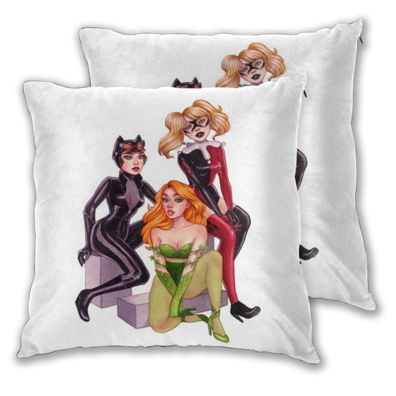

Throw Pillows Case Gotham Sirens Cushion Cover PillowCase Decorative/Nap Room Sofa Covers Cushion/Decorative Pillow