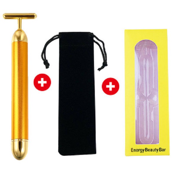 

Skin Care Tools & Devices golden bar beauty instrument 24K Facial electric Massage stick super quality good packing way for different option