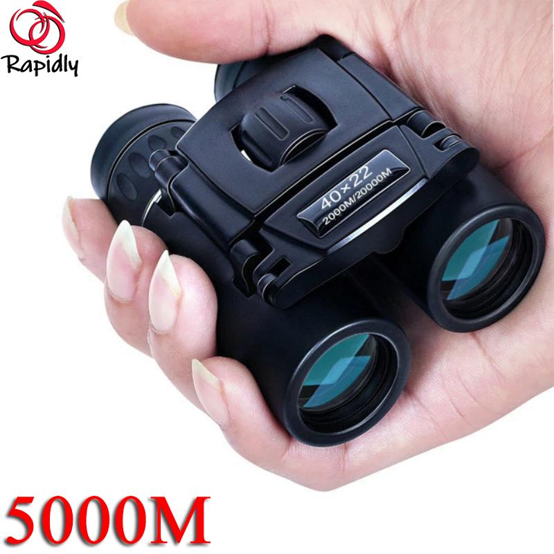 

Telescope & Binoculars Mini Portable Zoom HD 5000M Powerful 300x25 Folding Long-distance Low Light Night Vision Professional