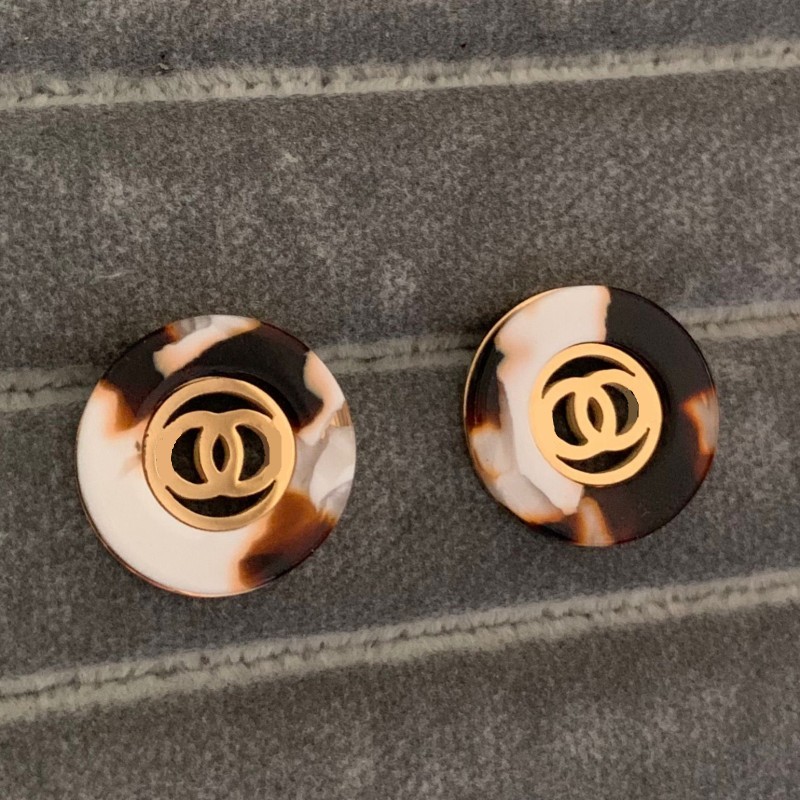 

Not faded Top Quality Stainless Steel Designer Stud 3 Colors Leopard Fashion Earrings for Women Party Engagement Hoop Couple Jewelry