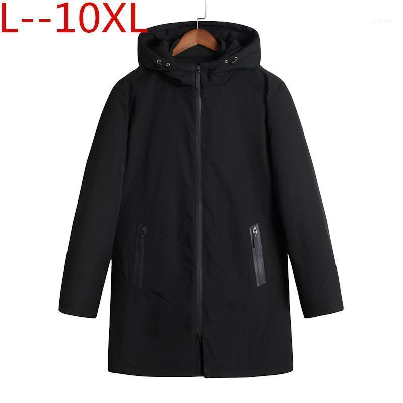 

Men's Down & Parkas 8XL 6XL Winter Men 10XL Long Thick Cotton-Padded Jacket High Quality Parka Coat Male Fashion Casual Coats1, Black