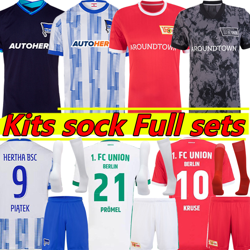 

22/23 Hertha BSC Soccer Jersey PIATEK CUNHA CORDOBA DARIDA STARK 2022 2023 Union Berlin KRUSE Haraguchi TRIMMEL TEUCHERT FRIEDRICH men uniform, Bolin heta 21-22 home