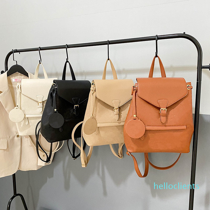 

Designer Pu Leather Women Bag Children School Backpack Famous Fashion Spring Lady Travel bags, Black