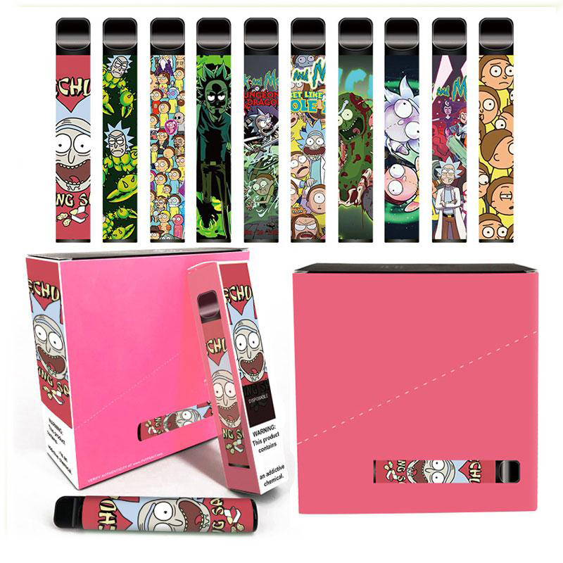 

Cartoon Puff Plus Disposable Device Cigarettes 800 Puffs 3.2ML Pre-Filled Vape Pods 550mah battery aviliable poco plus xxl
