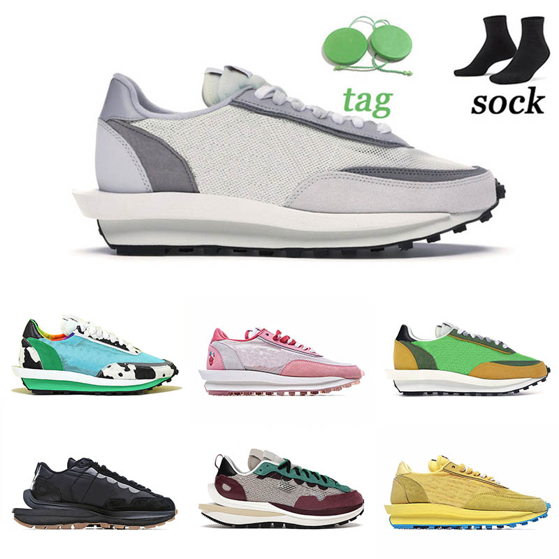 

2021 Arrival Running Shoes Sacais LDV Waffle Summit Wihte Sesame Blue Void Green Gusto Chunky Dunky Yellow Bears Womens Sneakers Mens Trainers Size 36-45, C27 36-40