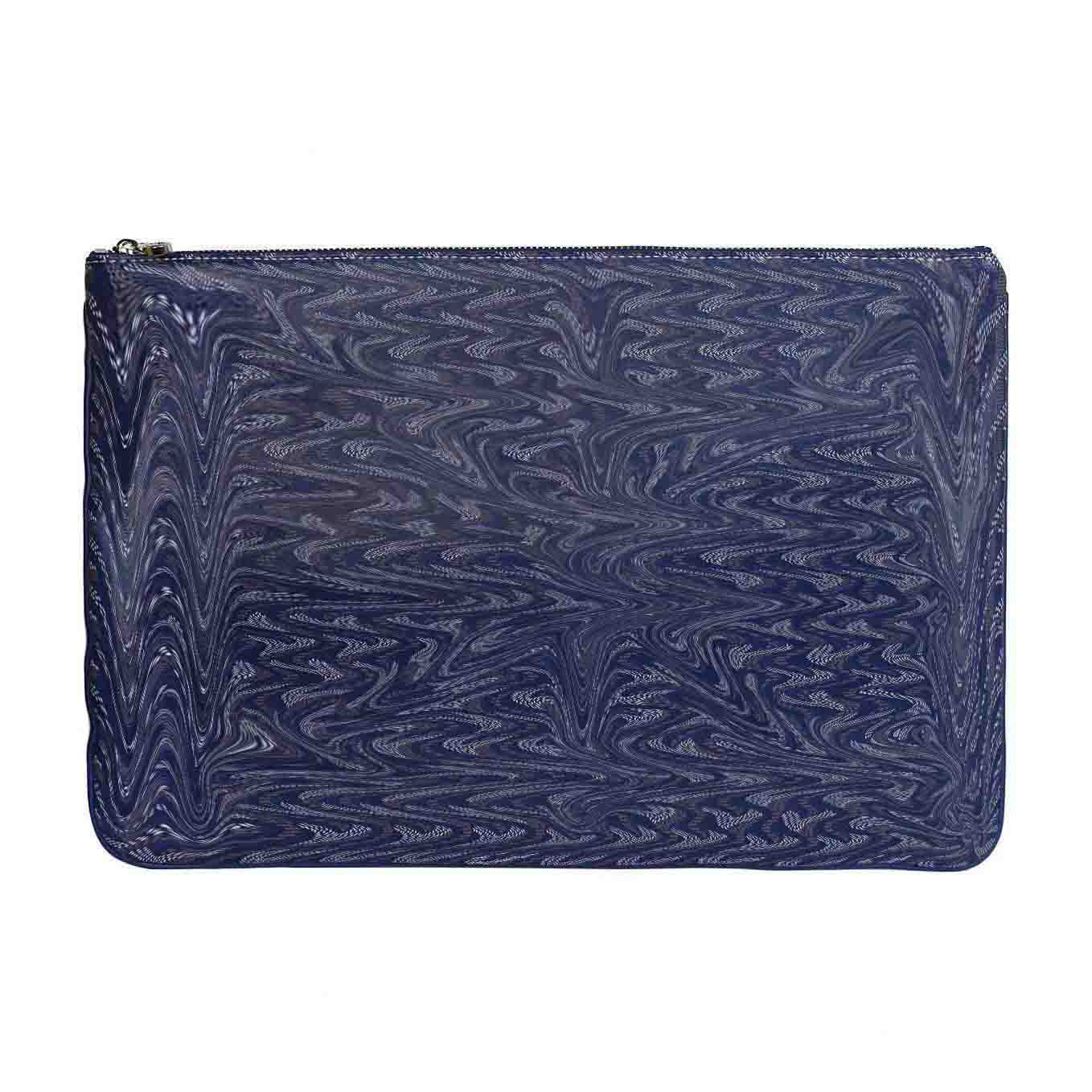 

The tablet Clutch Bags Women bag goya Highest quality Fashion Envelope package documents Toiletry Pouch Protection Makeup Clutch Leather A1, Green