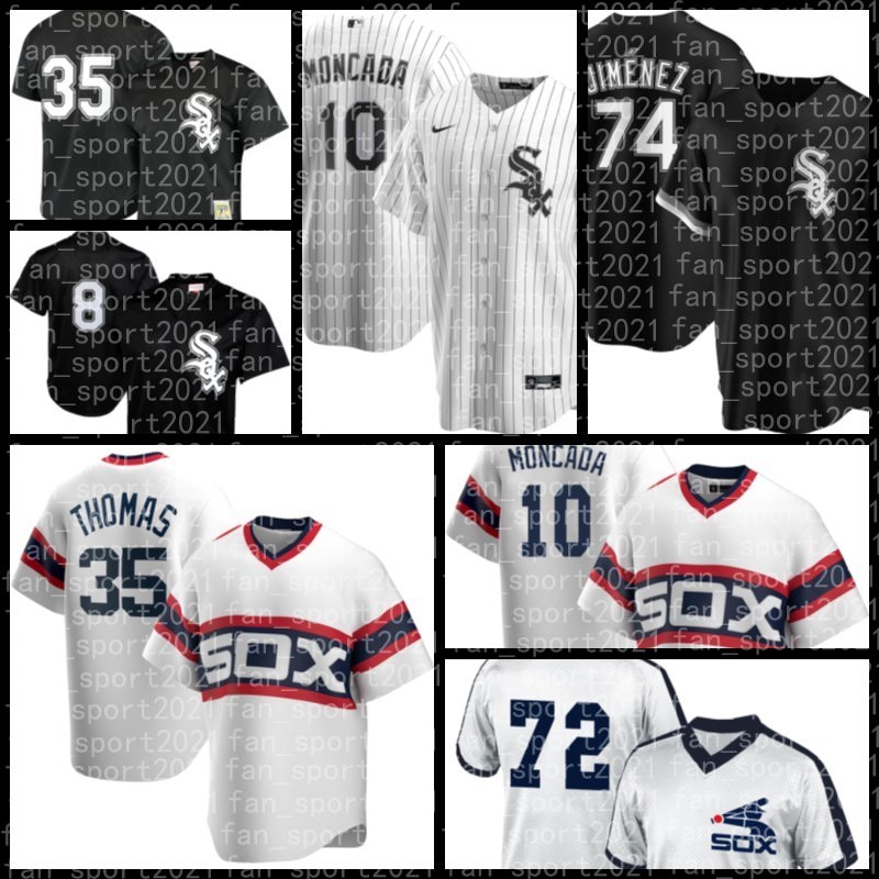 

Chicago 74 Eloy Jimenez White Sox Jerseys Baseball Luis Robert Yoan Moncada Jose Abreu Lucas Giolito Aaron Bummer Liam Hendriks Mazara Aaron, Blue;black