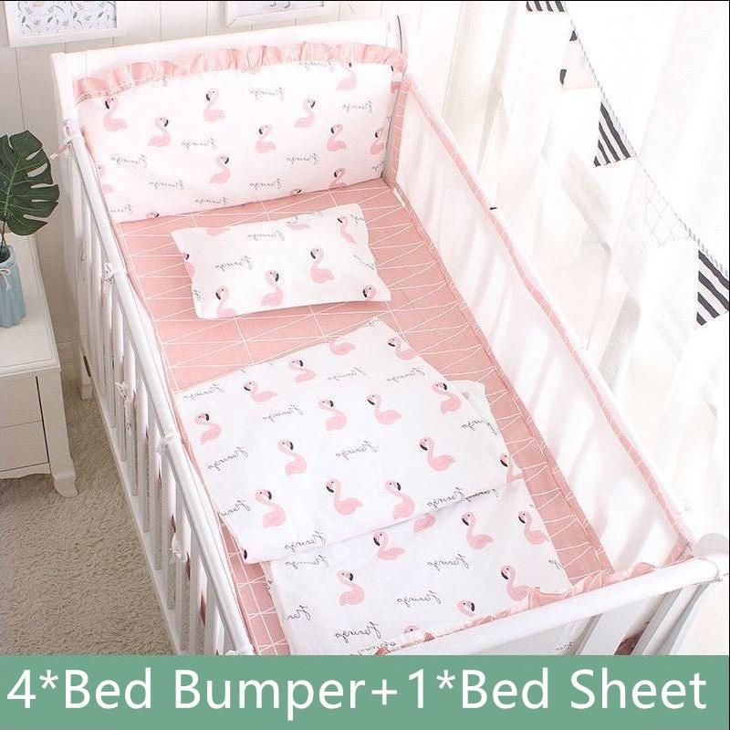 

Bedding Sets Cotton Crib Baby Breathable Mesh Bed Bumpers In Spring Summer Include Bumpers/Sheetz