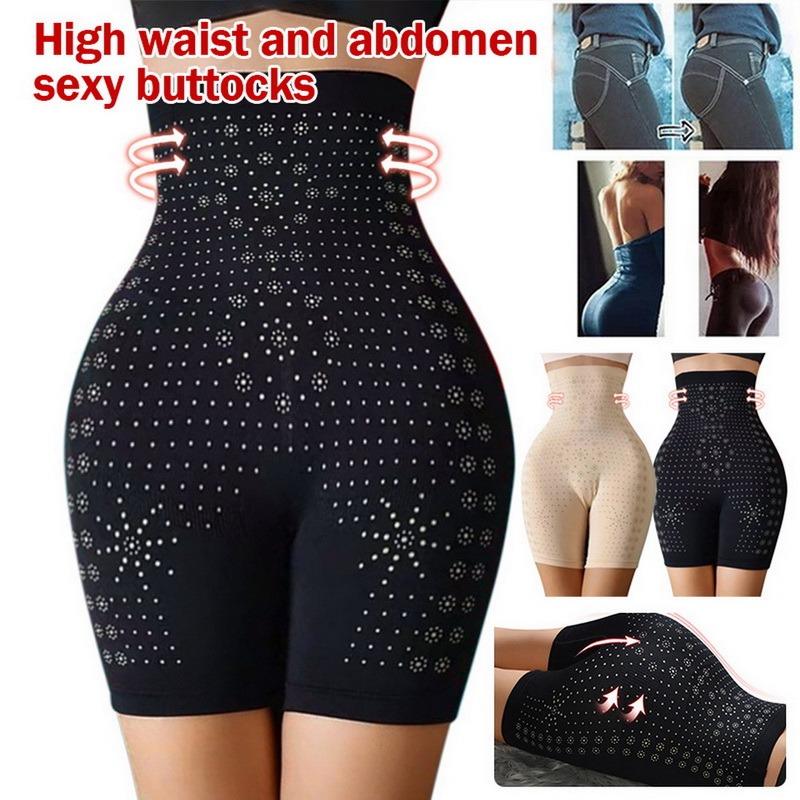

Women's Shapers Ladies Corset And Abdomen High Waist Panties Strong Slimming Sculpting Buttocks Summer Leggings Trainer Body Shaper, Black;white
