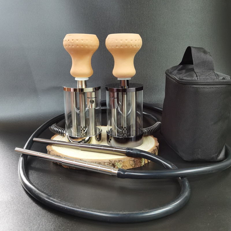 

Hookah Product Aluminum Alloy Simple Portable Arab Travel Shisha