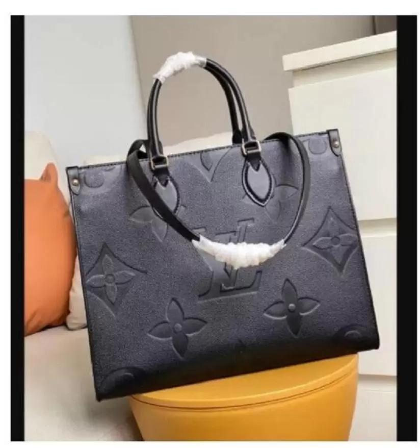 

Luxurys Designers ONTHEGO MM GM bag handbags M45321 Ladies Chain Shoulder Patent Leather Diamond Evening Bags wallet GGLVLouisVitton YSLVUTTON