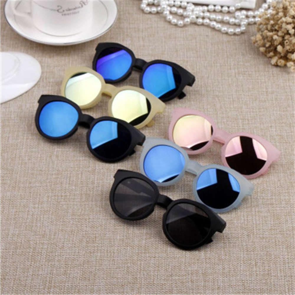 

sunglasses Sunglasses Ywjanp Fashion Brand Kids Black children Anti-Uv Baby Sun shading glasses Girl Boy sunglasses UV400