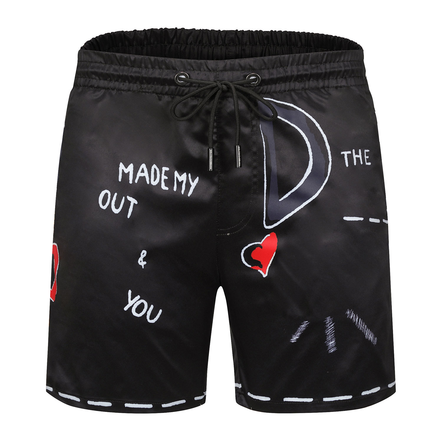 

Summer Fashion Mens Designers shorts Quick Drying SwimWear Printing Board Beach Pants Men Swim Short Size M-XXXL 21SS, White;black