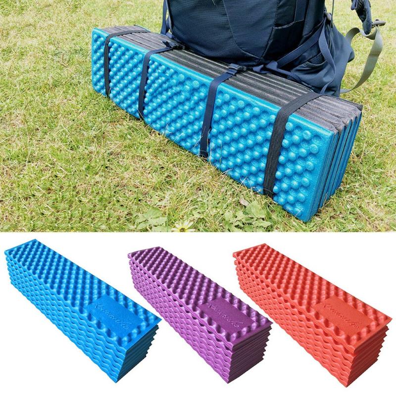 

Outdoor Pads 185cm Camping Mat Portable Foldable Picnic Bed Mattress Blanket Moisture-proof Waterproof Beach Pad