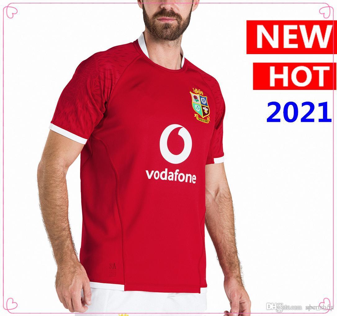 

2021 2022 British and Irish Lions Rugby Shirt International League jersey Home national team LIONS rugby Jerseys big size 5xl, Black