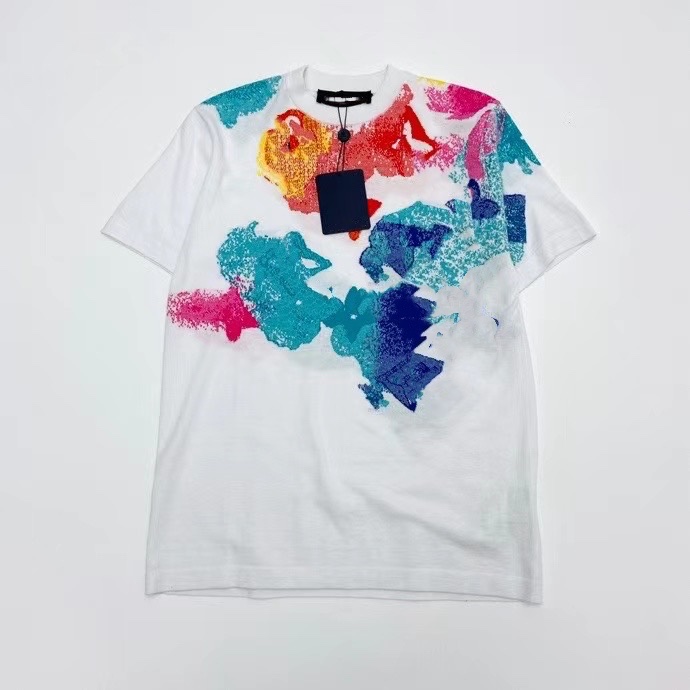 

NEW 2021 Pringting Tee Cotton Summer Street Skateboard Mens T-shirt Men Women Short Sleeves Casual Tee Size S-XL, 01