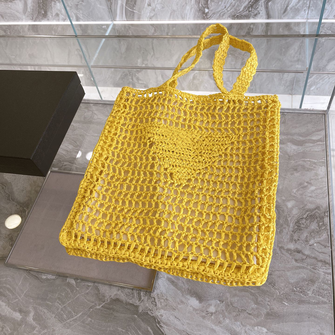 

SS21 Luxury Designer Italy Brand Straw Totes Shoulder Bags High Quality Sunshine Grass Knitting Shopping Handbags Fashion Bestselling Women Crossbody Beach Bag, 01
