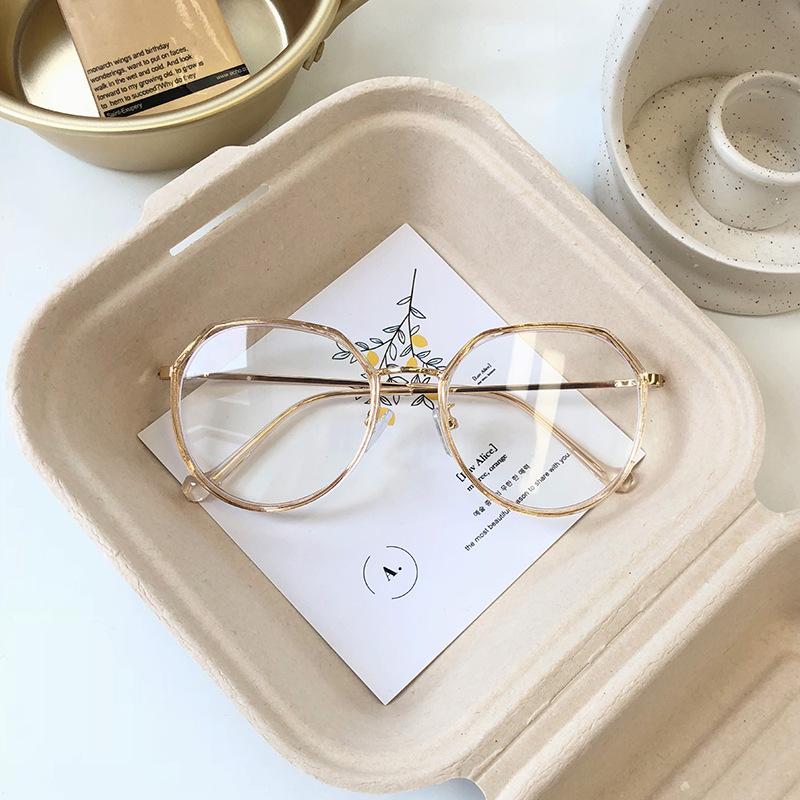 

Sunglasses Simple Women Glasses Square Eyeglasses Woman Cmaos Korean Fashion Ins Blue Light Blocking Eyewear Retro Trendy Elegant Okulary