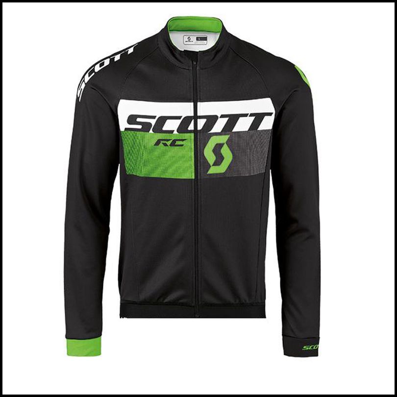 

SCOTT team Cycling Long Sleeves Jersey Autumn Quick dry Men Bike clothing bicycle shirts outdoor sportswear 53114, Black;red