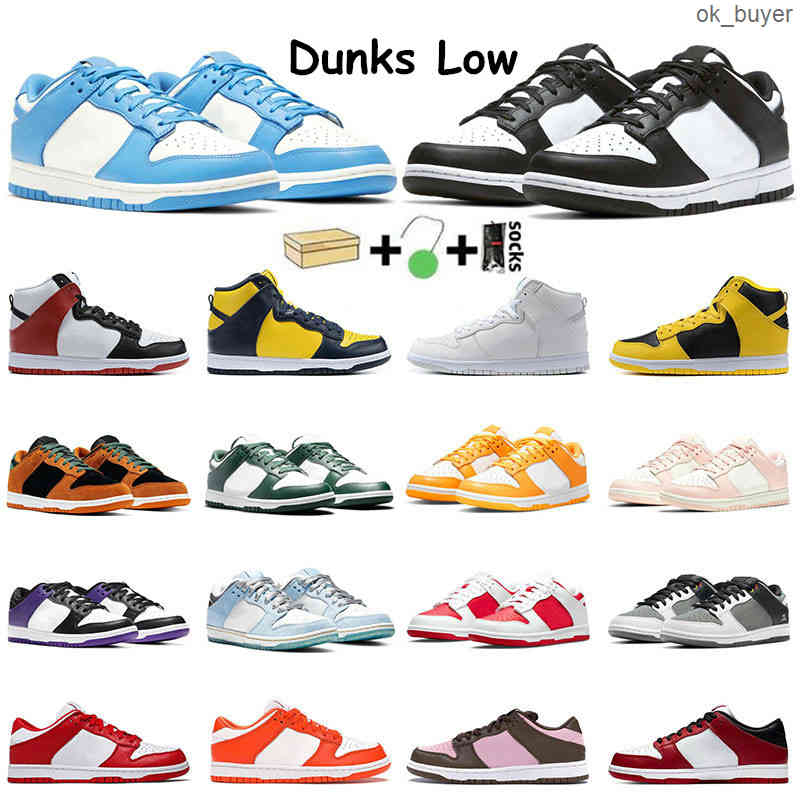 

Mens Low Sneakers Chunky Running Shoes Black White Coast Laser Orange Pearl Classic Varsity Green Syracuse University Red Womens, 23