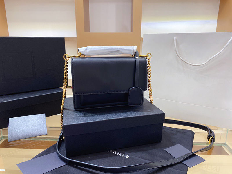

High quality bag luxury designer handbags SUNSET original leather mini women shoulder bags fashion medium crossbody